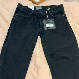 Agolde Sophie hi rise crop jeans in Princeton wash